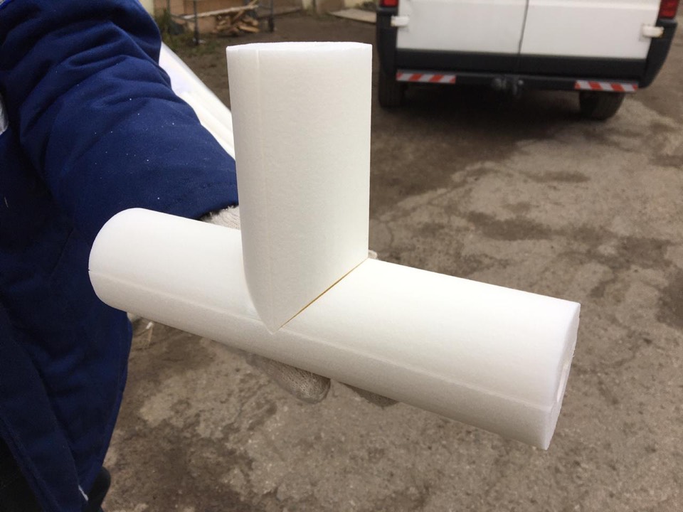 Тройники теплоизоляционные Foampipe TR